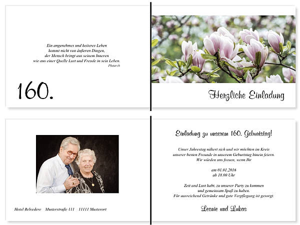 Individuelle Geburtstagseinladungen personalisierte Einladungen zum Geburtstag