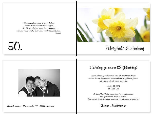 Individuelle Geburtstagseinladungen personalisierte Einladungen zum Geburtstag