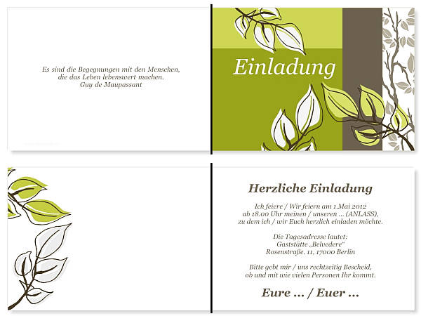 Individuelle Geburtstagseinladungen personalisierte Einladungen zum Geburtstag