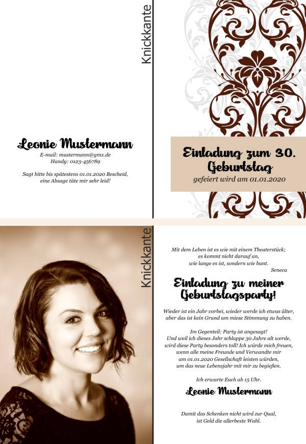 Beliebte Einladungskarten zum Geburtstag