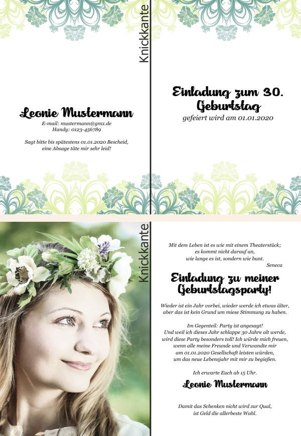 Beliebte Geburtstagseinladungen Beliebte Einladungskarten zum Geburtstag