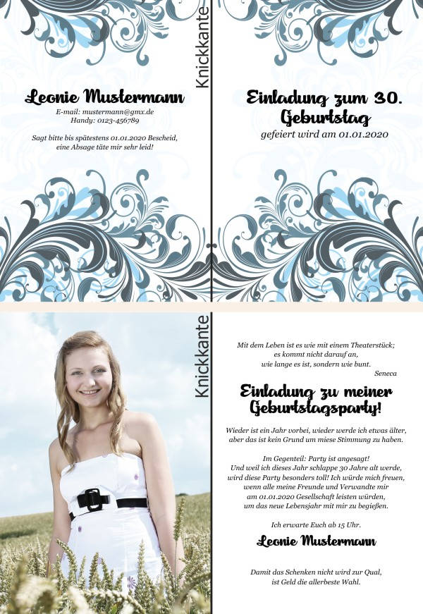 Beliebte Geburtstagseinladungen Beliebte Einladungskarten zum Geburtstag