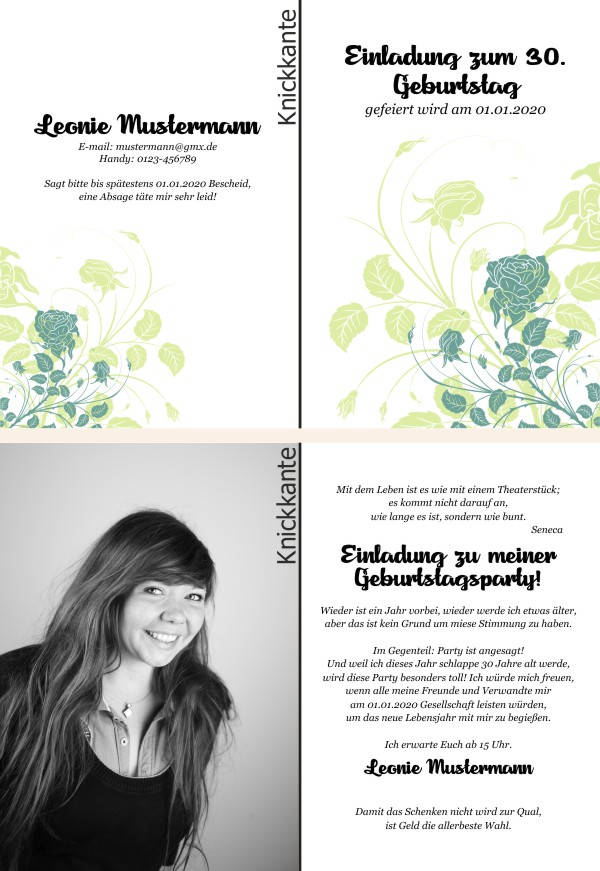 Beliebte Geburtstagseinladungen Beliebte Einladungskarten zum Geburtstag