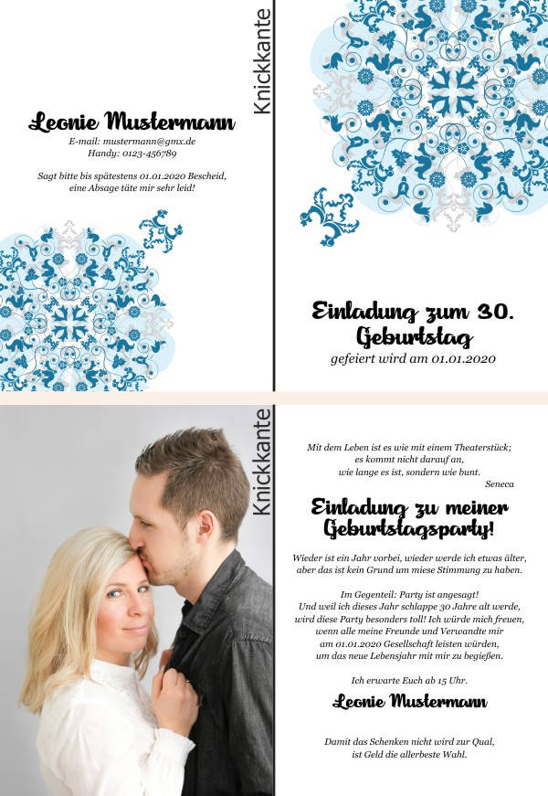 Beliebte Geburtstagseinladungen Beliebte Einladungskarten zum Geburtstag