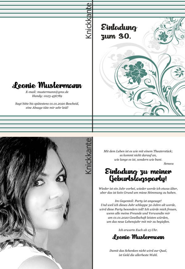 Beliebte Geburtstagseinladungen Beliebte Einladungskarten zum Geburtstag