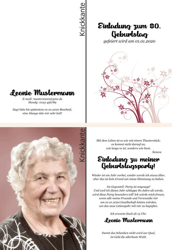 Beliebte Geburtstagseinladungen Beliebte Einladungskarten zum Geburtstag