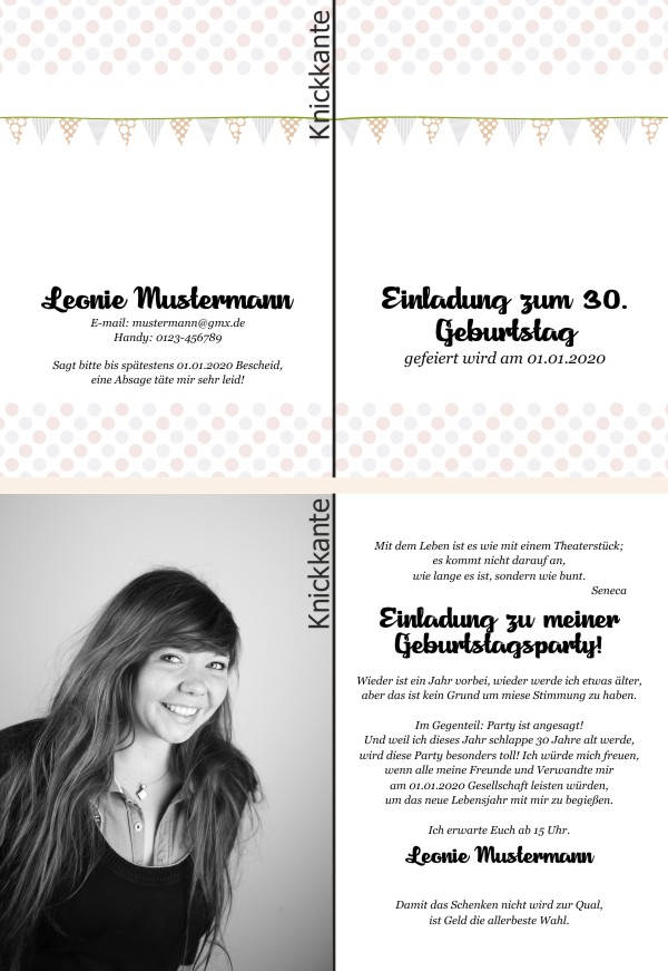 Beliebte Geburtstagseinladungen Beliebte Einladungskarten zum Geburtstag