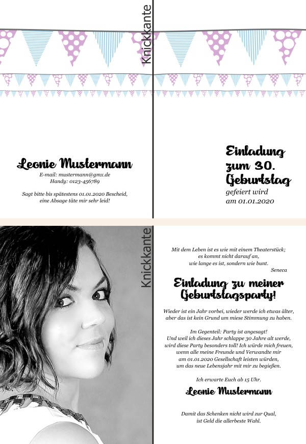Beliebte Geburtstagseinladungen Beliebte Einladungskarten zum Geburtstag