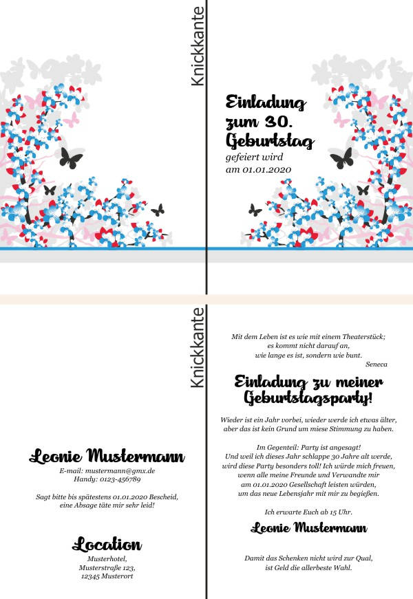 Beliebte Geburtstagseinladungen Beliebte Einladungskarten zum Geburtstag