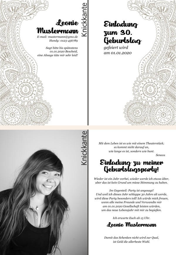 Beliebte Geburtstagseinladungen Beliebte Einladungskarten zum Geburtstag