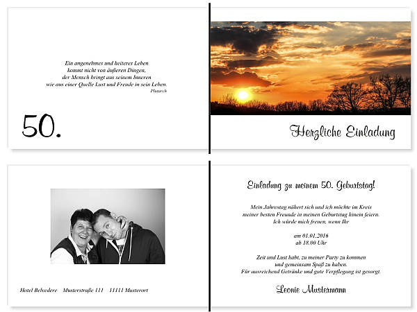Individuelle Geburtstagseinladungen personalisierte Einladungen zum Geburtstag