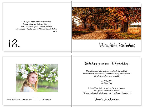 Individuelle Geburtstagseinladungen personalisierte Einladungen zum Geburtstag