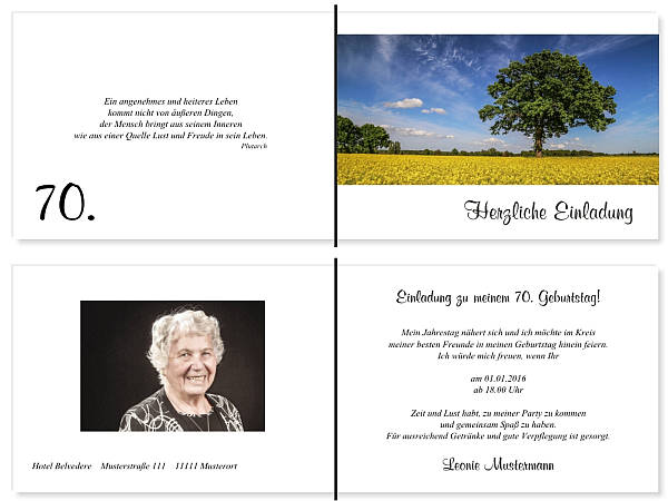 Individuelle Geburtstagseinladungen personalisierte Einladungen zum Geburtstag