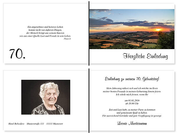 Individuelle Geburtstagseinladungen personalisierte Einladungen zum Geburtstag