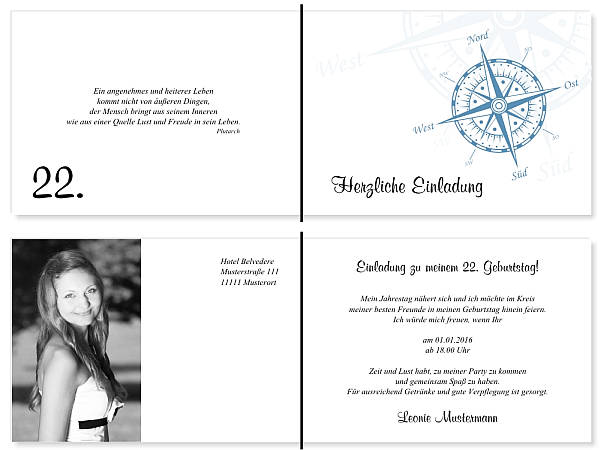 Individuelle Geburtstagseinladungen personalisierte Einladungen zum Geburtstag