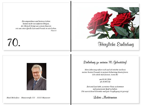 Individuelle Geburtstagseinladungen personalisierte Einladungen zum Geburtstag