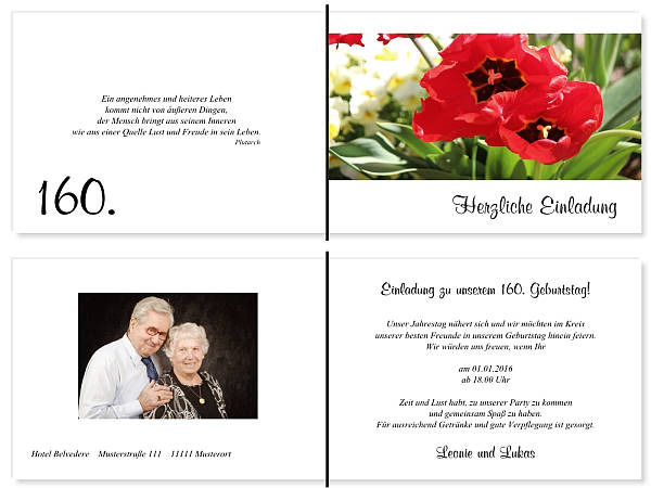 Individuelle Geburtstagseinladungen personalisierte Einladungen zum Geburtstag