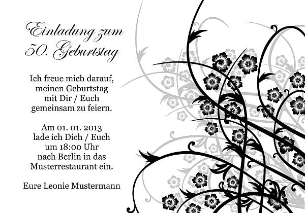 Individuelle Geburtstagseinladungen personalisierte Einladungen zum Geburtstag