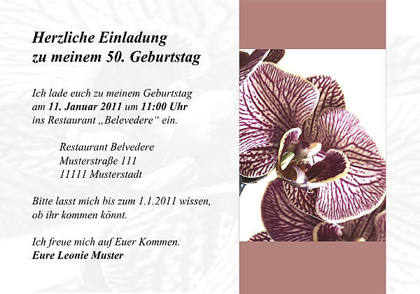 Individuelle Geburtstagseinladungen personalisierte Einladungen zum Geburtstag