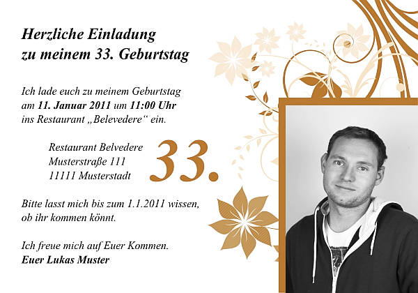 Bitte Gebt Mir Bescheid Ob Ihr Kommt Geburtstag www.die-einladungen.de