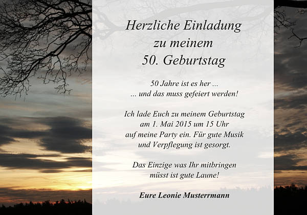 Individuelle Geburtstagseinladungen personalisierte Einladungen zum Geburtstag