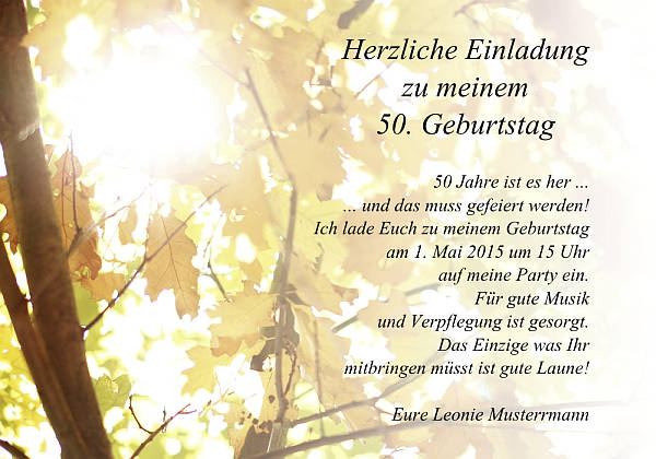 Individuelle Geburtstagseinladungen personalisierte Einladungen zum Geburtstag