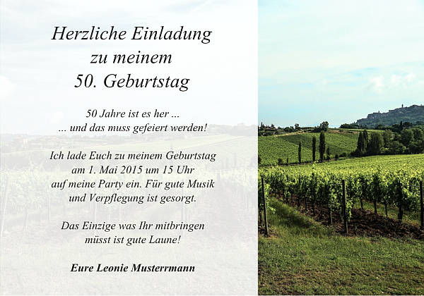 Individuelle Geburtstagseinladungen personalisierte Einladungen zum Geburtstag