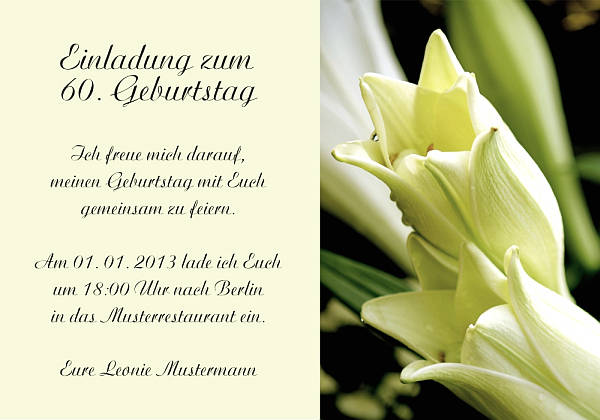 Individuelle Geburtstagseinladungen personalisierte Einladungen zum Geburtstag