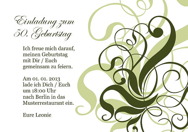 Individuelle Geburtstagseinladungen personalisierte Einladungen zum Geburtstag