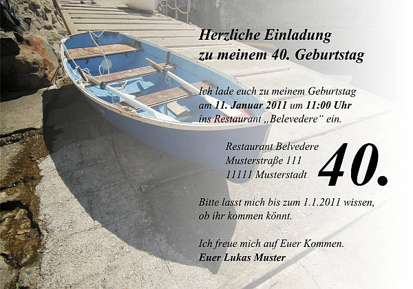 Individuelle Geburtstagseinladungen personalisierte Einladungen zum Geburtstag