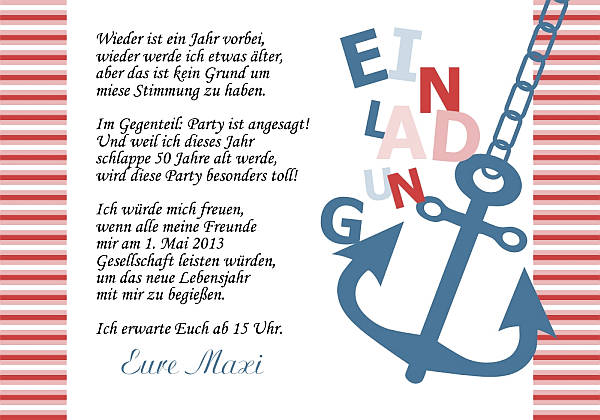 Individuelle Geburtstagseinladungen personalisierte Einladungen zum Geburtstag