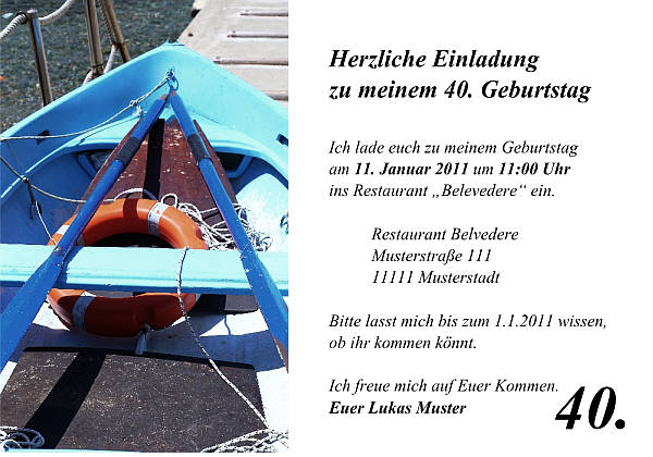 Individuelle Geburtstagseinladungen personalisierte Einladungen zum Geburtstag