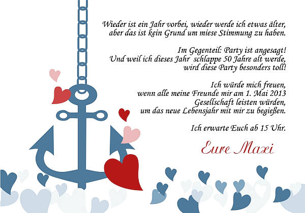 Individuelle Geburtstagseinladungen personalisierte Einladungen zum Geburtstag