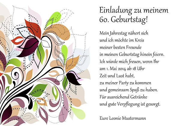 Individuelle Geburtstagseinladungen personalisierte Einladungen zum Geburtstag