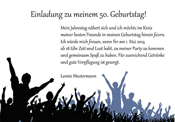 Individuelle Geburtstagseinladungen personalisierte Einladungen zum Geburtstag