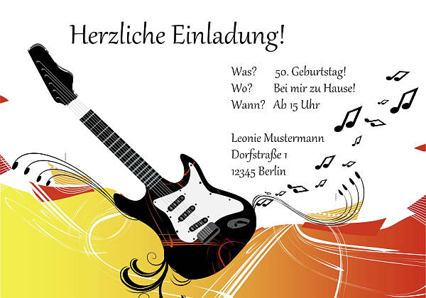 Individuelle Geburtstagseinladungen personalisierte Einladungen zum Geburtstag