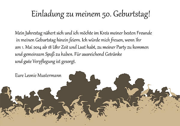 Individuelle Geburtstagseinladungen personalisierte Einladungen zum Geburtstag