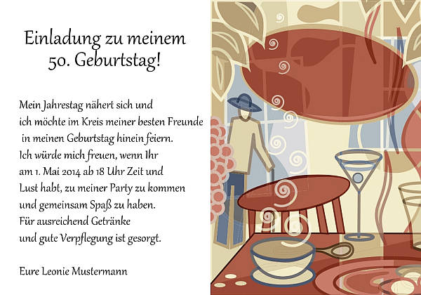 Individuelle Geburtstagseinladungen personalisierte Einladungen zum Geburtstag