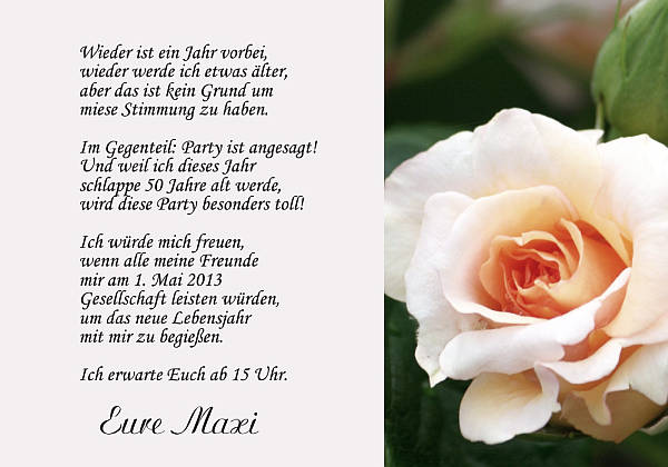 Individuelle Geburtstagseinladungen personalisierte Einladungen zum Geburtstag