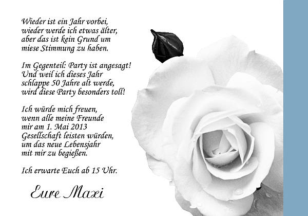 Individuelle Geburtstagseinladungen personalisierte Einladungen zum Geburtstag