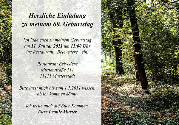 Individuelle Geburtstagseinladungen personalisierte Einladungen zum Geburtstag