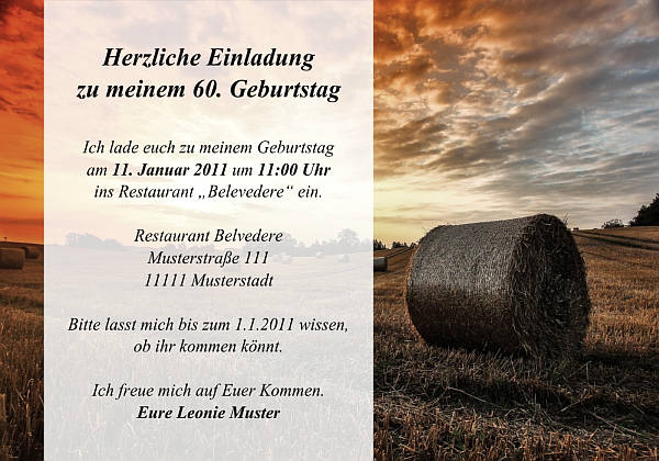 Individuelle Geburtstagseinladungen personalisierte Einladungen zum Geburtstag