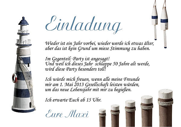 Individuelle Geburtstagseinladungen personalisierte Einladungen zum Geburtstag