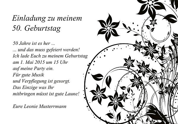 Individuelle Geburtstagseinladungen personalisierte Einladungen zum Geburtstag