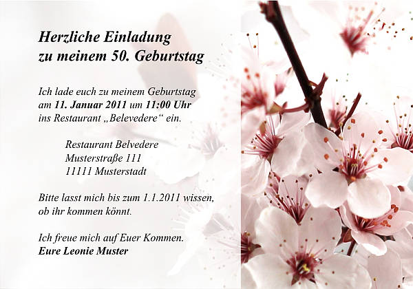 Individuelle Geburtstagseinladungen personalisierte Einladungen zum Geburtstag