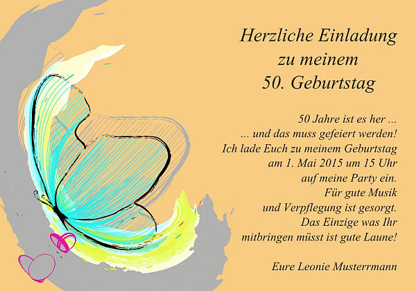 Individuelle Geburtstagseinladungen personalisierte Einladungen zum Geburtstag