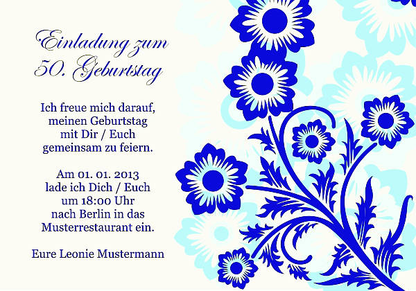 Individuelle Geburtstagseinladungen personalisierte Einladungen zum Geburtstag