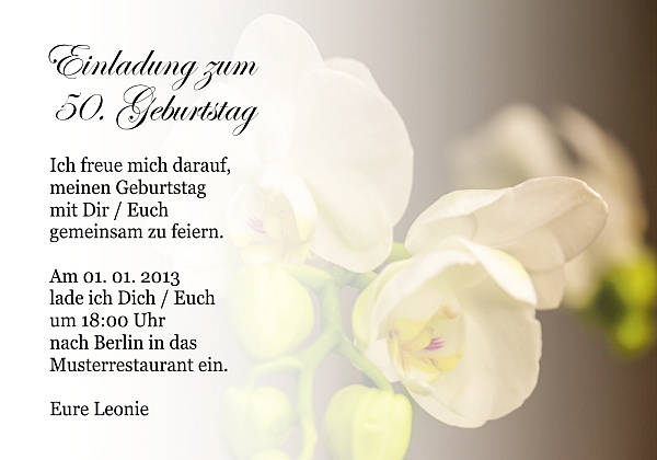 Individuelle Geburtstagseinladungen personalisierte Einladungen zum Geburtstag