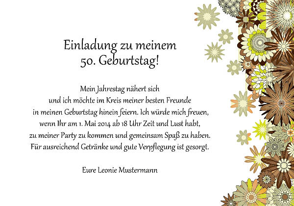 Individuelle Geburtstagseinladungen personalisierte Einladungen zum Geburtstag