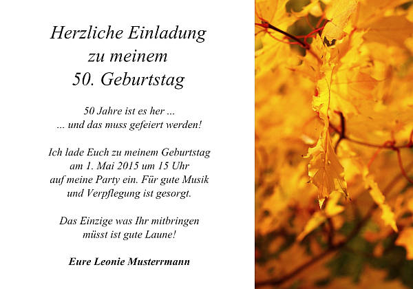 Individuelle Geburtstagseinladungen personalisierte Einladungen zum Geburtstag